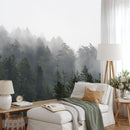 Foggy Pine Trees Forest Wallpaper Foggy Pine Trees Forest Wallpaper