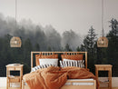 Foggy Pine Trees Forest Wallpaper Foggy Pine Trees Forest Wallpaper