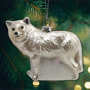 Arctic Winter Wolf Christmas Ornament Arctic Winter Wolf Christmas Ornament