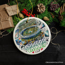 Artistic Silicon Valley Ceramic Ornament, Gift for Technology Enthusiast Artistic Silicon Valley Ceramic Ornament, Gift for Technology Enthusiast