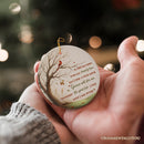 A Life Well-Lived Memorial Tree Ornament, Cherished Family Christmas Keepsake A Life Well-Lived Memorial Tree Ornament, Cherished Family Christmas Keepsake