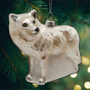 Arctic Winter Wolf Christmas Ornament Arctic Winter Wolf Christmas Ornament