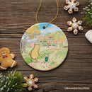 A True Friend Makes Adventures Worthwhile Ornament, Pooh Bear's Heartwarming Quote Christmas Keepsake A True Friend Makes Adventures Worthwhile Ornament, Pooh Bear's Heartwarming Quote Christmas Keepsake