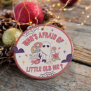 Who's Afraid of Little Old Me Quote Ornament, Cute Trendy Christmas Gift Who's Afraid of Little Old Me Quote Ornament, Cute Trendy Christmas Gift