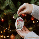 Artistic Georgia State Themes and Landmarks Christmas Ornament Artistic Georgia State Themes and Landmarks Christmas Ornament