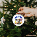 Artistic Oregon State Themes and Landmarks Christmas Ornament Artistic Oregon State Themes and Landmarks Christmas Ornament
