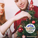 Artistic Georgia State Themes and Landmarks Christmas Ornament Artistic Georgia State Themes and Landmarks Christmas Ornament