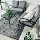 Frankville Black&White All Over Performance Rug Frankville Black&White All Over Performance Rug