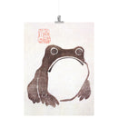 "Frog" by Matsumoto Hoji Matte Poster "Frog" by Matsumoto Hoji Matte Poster