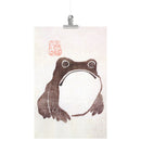 "Frog" by Matsumoto Hoji Matte Poster "Frog" by Matsumoto Hoji Matte Poster