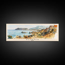 Almeria Spain Panoramic Travel Poster, Framed Canvas Print or Metal Wall Art, Travel Art, Home Decor, Panoramic Painting, Midcentury Art Almeria Spain Panoramic Travel Poster, Framed Canvas Print or Metal Wall Art, Travel Art, Home Decor, Panoramic Painting, Midcentury Art
