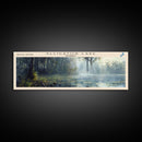 Alligator Lake Florida Panoramic Framed Canvas Print, Lake House Decor, Tropical Landscape, Travel Poster, Wall Art, Scenic Painting Alligator Lake Florida Panoramic Framed Canvas Print, Lake House Decor, Tropical Landscape, Travel Poster, Wall Art, Scenic Painting