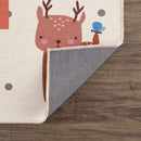 Colorful Hopscotch Washable Kids Rug Colorful Hopscotch Washable Kids Rug