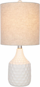 Gulmarrad Textured Ivory Ceramic Table Lamp Gulmarrad Textured Ivory Ceramic Table Lamp