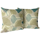 "Ginkgo Leaves" Throw Pillow "Ginkgo Leaves" Throw Pillow