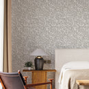 Gray Baroque Wallpaper - Modern Damask Design Gray Baroque Wallpaper - Modern Damask Design