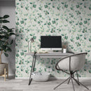 Watercolor Green Leaves Wallpaper Watercolor Green Leaves Wallpaper