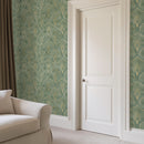 Art Deco Green and Gold Wallpaper Art Deco Green and Gold Wallpaper