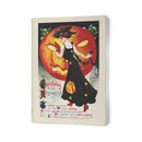 "Greetings at Halloween" Antique Greeting Card "Greetings at Halloween" Antique Greeting Card