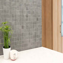 MSI Gridscale Graphite Ceramic Mosaic Wall and Floor Tile MSI Gridscale Graphite Ceramic Mosaic Wall and Floor Tile