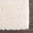 Faina Solid Cream Shag Washable Area Rug - Clearance Faina Solid Cream Shag Washable Area Rug - Clearance