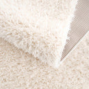 Faina Solid Cream Shag Washable Area Rug - Clearance Faina Solid Cream Shag Washable Area Rug - Clearance
