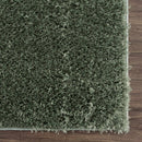 Faina Solid Green Shag Washable Area Rug - Clearance Faina Solid Green Shag Washable Area Rug - Clearance