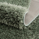 Faina Solid Green Shag Washable Area Rug - Clearance Faina Solid Green Shag Washable Area Rug - Clearance