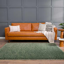 Faina Solid Green Shag Washable Area Rug - Clearance Faina Solid Green Shag Washable Area Rug - Clearance
