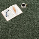 Faina Solid Green Shag Washable Area Rug - Clearance Faina Solid Green Shag Washable Area Rug - Clearance