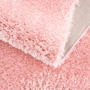 Faina Solid Pink Shag Washable Area Rug - Clearance Faina Solid Pink Shag Washable Area Rug - Clearance