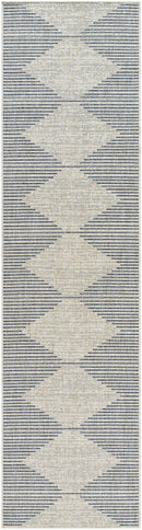 Stephan Blue & Gray Outdoor Rug Stephan Blue & Gray Outdoor Rug