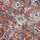 Burgundy Holi-2303 Washable Area Rug Burgundy Holi-2303 Washable Area Rug