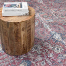 Burgundy Holi-2303 Washable Area Rug Burgundy Holi-2303 Washable Area Rug