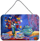 Blue Tea by Wendy Hoile Wall or Door Hanging Prints HWH0010DS812 Blue Tea by Wendy Hoile Wall or Door Hanging Prints HWH0010DS812