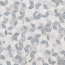 MSI Harlow Cube Glass Stone Metal Blend Mosaic Tile 11.58"x12.56" MSI Harlow Cube Glass Stone Metal Blend Mosaic Tile 11.58"x12.56"
