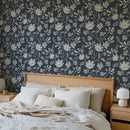 Hedgerow Bloom Wallpaper - Botanical Elegance Hedgerow Bloom Wallpaper - Botanical Elegance