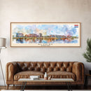 Almere Netherlands Wall Art, Panoramic Travel Poster, Panoramic Framed Canvas Print, City Wall Art, Wall Hanging Home Decor, Travel Art Almere Netherlands Wall Art, Panoramic Travel Poster, Panoramic Framed Canvas Print, City Wall Art, Wall Hanging Home Decor, Travel Art