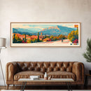 Almeria Spain Wall Art, Panoramic Travel Poster, Panoramic Framed Canvas Print, City Wall Art, Wall Hanging Home Decor, Travel Art Almeria Spain Wall Art, Panoramic Travel Poster, Panoramic Framed Canvas Print, City Wall Art, Wall Hanging Home Decor, Travel Art