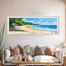 Almonta Beach, Australia Panoramic Beach Print, Vacation Gift, Australia Wall Art, Framed Canvas Print, Framed Beach Painting Almonta Beach, Australia Panoramic Beach Print, Vacation Gift, Australia Wall Art, Framed Canvas Print, Framed Beach Painting