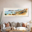Almeria Spain Panoramic Travel Poster, Framed Canvas Print or Metal Wall Art, Travel Art, Home Decor, Panoramic Painting, Midcentury Art Almeria Spain Panoramic Travel Poster, Framed Canvas Print or Metal Wall Art, Travel Art, Home Decor, Panoramic Painting, Midcentury Art