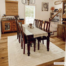 Hija Cream High-Low Area Rug Hija Cream High-Low Area Rug