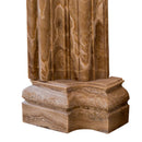 Honey Onyx Translucent Natural Stone French Villa Style Hand-carved Fireplace Surround (W)6" (L)57" (H)52" Honey Onyx Translucent Natural Stone French Villa Style Hand-carved Fireplace Surround (W)6" (L)57" (H)52"