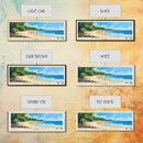 Almonta Beach, Australia Panoramic Beach Print, Vacation Gift, Australia Wall Art, Framed Canvas Print, Framed Beach Painting Almonta Beach, Australia Panoramic Beach Print, Vacation Gift, Australia Wall Art, Framed Canvas Print, Framed Beach Painting