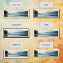 Allegheny Reservoir New York Panoramic Framed Canvas Print, Lake House Decor, Abstract Landscape, Travel Poster, Modern Wall Art, Calm Waters Allegheny Reservoir New York Panoramic Framed Canvas Print, Lake House Decor, Abstract Landscape, Travel Poster, Modern Wall Art, Calm Waters