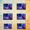 Alley Fox, Cyberpunk city, framed canvas print, urban decay art Alley Fox, Cyberpunk city, framed canvas print, urban decay art