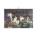 "Hylas and the Nymphs" by John William Waterhouse Matte Poster "Hylas and the Nymphs" by John William Waterhouse Matte Poster