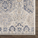 Parkerfield Cream & Blue Area Rug Parkerfield Cream & Blue Area Rug