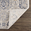 Parkerfield Cream & Blue Area Rug Parkerfield Cream & Blue Area Rug