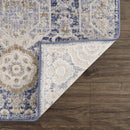Parkerfield Blue Area Rug Parkerfield Blue Area Rug